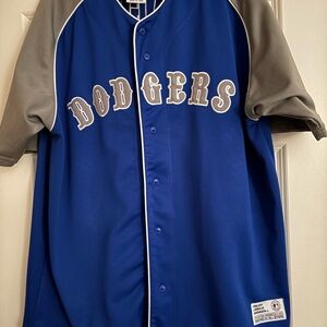 Dodgers Eric Gagne Blue and Gray Dodgers Jersey - XXL 50/52 Pre Owned-Vintage